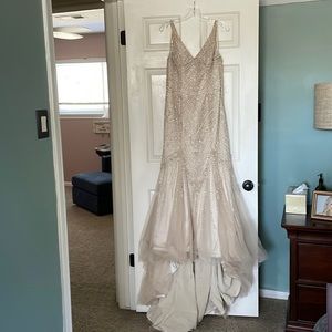 Wedding dress. Worn once.